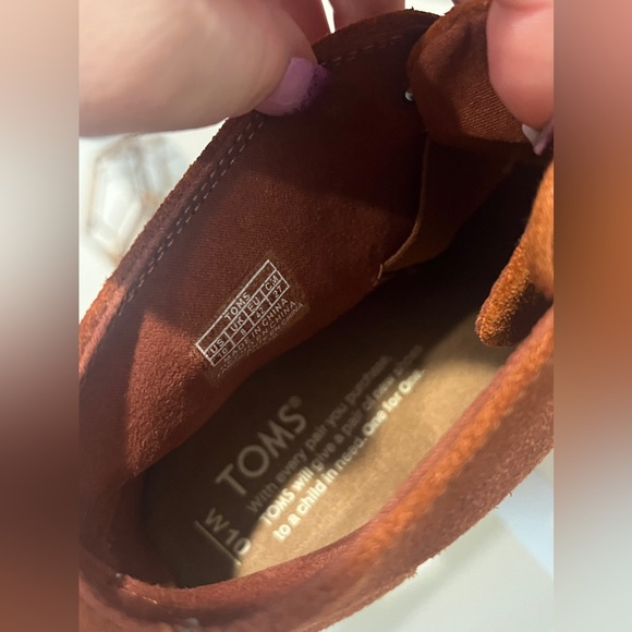 TOMS Lace Up Wedges - Picture 2 of 6